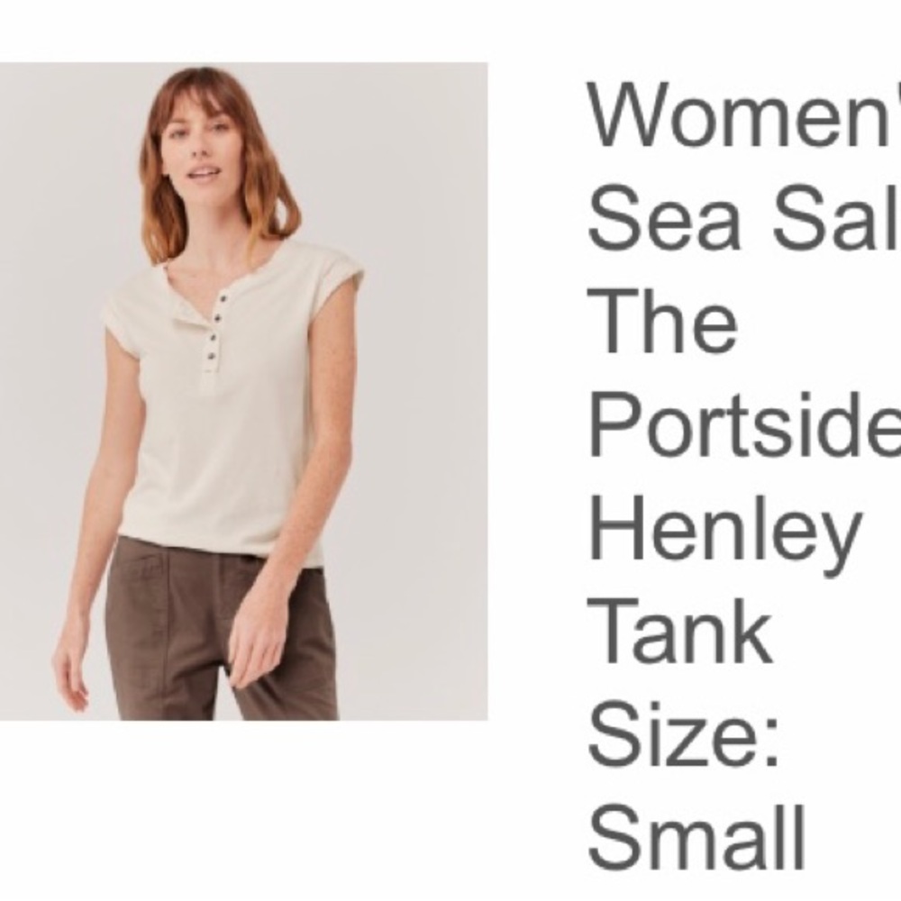 Women’s Pact Henley top, Small